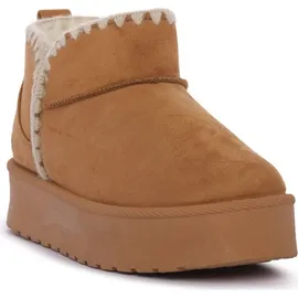 Dockers by Gerli Damen Stiefelette Braun - Braun