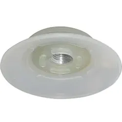 Riegler Flachsauger rund, PFG Ã ̧: 10 mm, Silikon