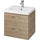 Cersanit, Waschbecken, Lara Como 50 cm walnut (S801-153-DSM) (500 mm)