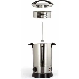 LIVOO Kaffee-Perkolator, Kaffeevollautomat, Grau