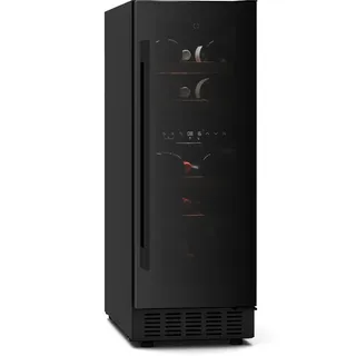 Klarstein Velaire Unterbau-Weinkühlschrank Modern, Elegant UV-Schutz Dual-Zone 17 Flaschen