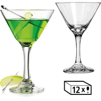 Libbey 12er Set Martinigläser EMBASSY 266 ml, Ø 11