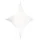 Wentex Stretch Shape Diamond Groß Weiß 2,5 m (B) – 3,75 m (H)