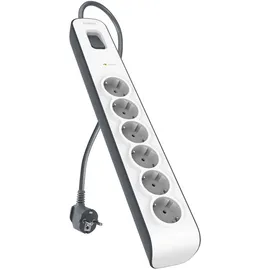 Belkin Steckdosenleiste 6-fach 2 m Weiß