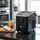 Berlinger Haus Eiswürfelmaschine - Kompakter Ice Maker Retro-Design mit 0,8L Wassertank & 120W - 12kg Eis in 24h, Eisherstellung, Mehrfarbig, Schwarz