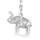 Nenalina Charm Anhänger Elefant Tier Reise 925