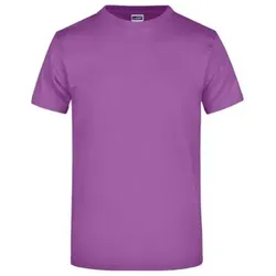 Komfort T-Shirt Rundhals JN002, purpur, Größe 3XL - purpur - 3XL