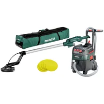 Metabo LSV 5-225 + ASR 35 L ACP mit 25 Haftschleifblättern P 120; Werkzeugtasche