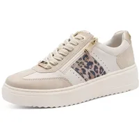 Marco Tozzi Sneaker Damen Weite E Beige 40