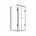 Komplettdusche 90 x 80 cm 90 x 195 cm Schwarz/Transparent