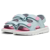 Puma Evolve Sandal PS Kinder Turquoise Surf-Fast Pink-Puma 29