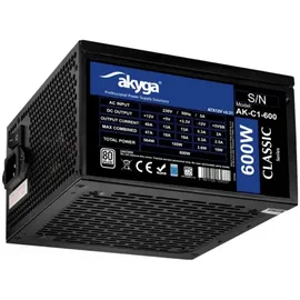 Akyga PC Netzteil 600 W ATX