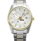 Orient Stretto Sun and Moon Edelstahl 40 mm RA-AK0312S30B
