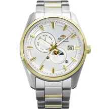 Orient Stretto Sun and Moon Edelstahl 40 mm RA-AK0312S30B