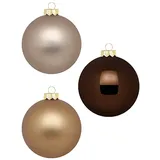 Inge‘s Christmas Decor 15101P106 Christbaumschmuck Kugel-Weihnachtsschmuck Glas Mehrfarbig 6 Stück(e)