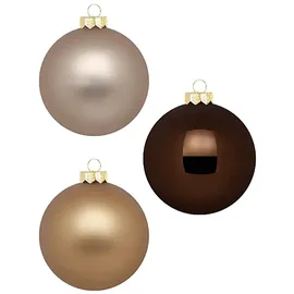 Inge‘s Christmas Decor 15101P106 Christbaumschmuck Kugel-Weihnachtsschmuck Glas Mehrfarbig 6 Stück(e)