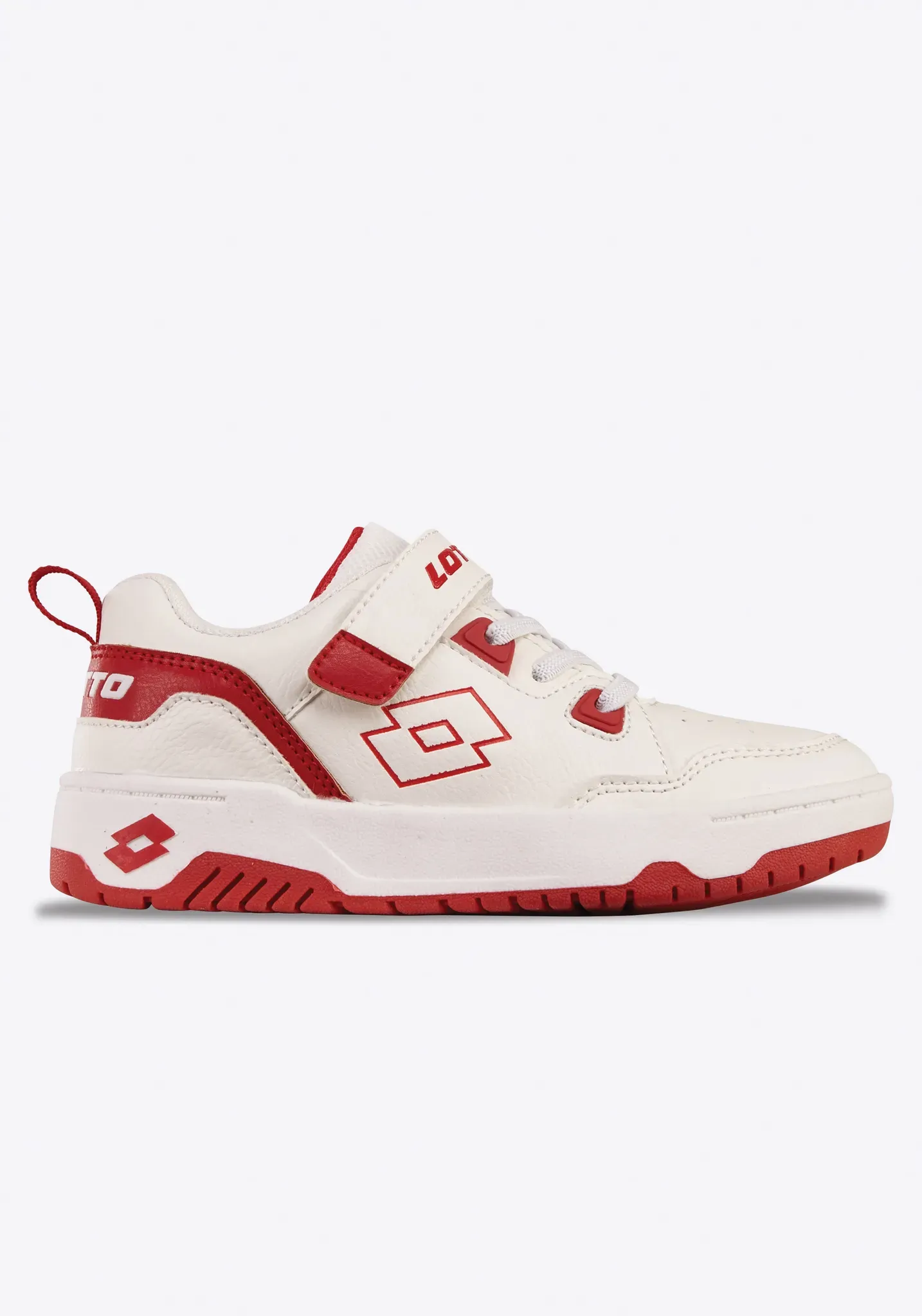 Sneaker LOTTO Gr. 32, rot (weiß, rot) Schuhe