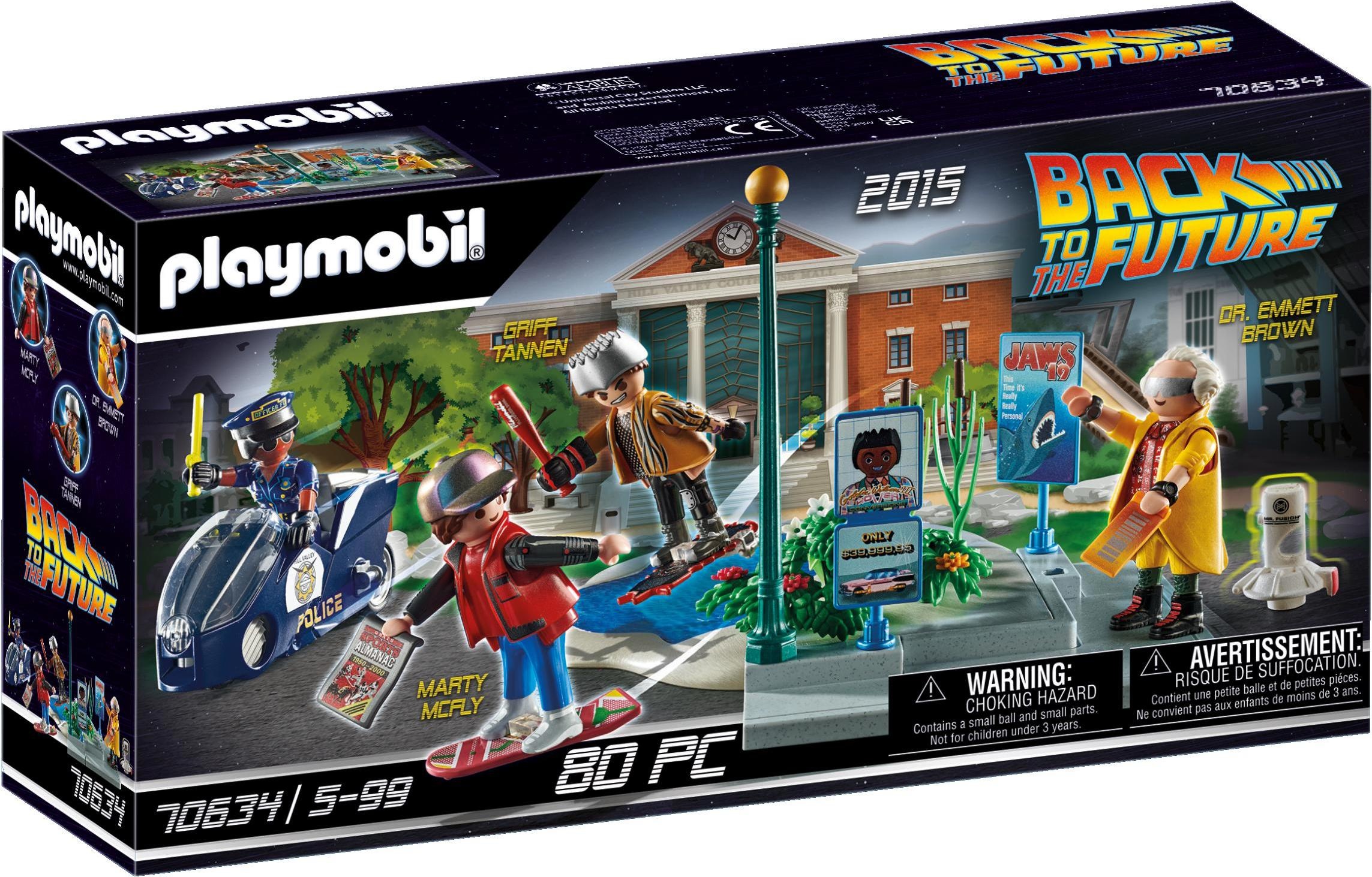 Playmobil Back to the Future Part II Verfolgung mit Hoverboard (70634, Playmobil Back to the Future)