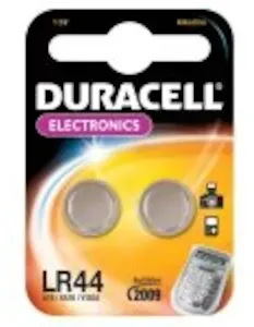 Duracell LR44 Haushaltsbatterie Einwegbatterie Alkali