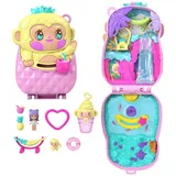 Mattel Polly Pocket Ananas Äffchen Schatulle