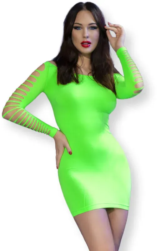 CHILIROSE  CR 4617 Kleid Grün S/M