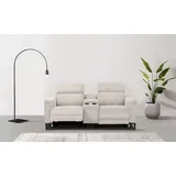 OTTO home 2-Sitzer LUND Cord 195 x 97 x 99 cm Beige mit Relaxfunktion