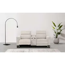 OTTO home 2-Sitzer LUND Cord 195 x 97 x 99 cm Beige mit Relaxfunktion