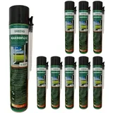 Bauschaum PU-Schaum Montageschaum Expansionsschaum CERESIT GREEN Q 9 x 750ml