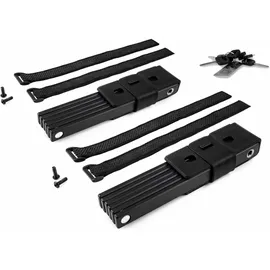 Cube Rigid 100 Pure Twin Pack Schwarz Faltschloss