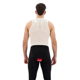 Castelli Core Seamless Ärmelloses Baselayer Weiß S-M