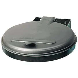 VAR Abfallsammler 120 l Silber