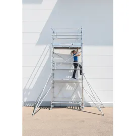 Günzburger MUNK Klappgerüst 1,35 x 1,80 m mit Ausleger Plattformhöhe 4,80 m