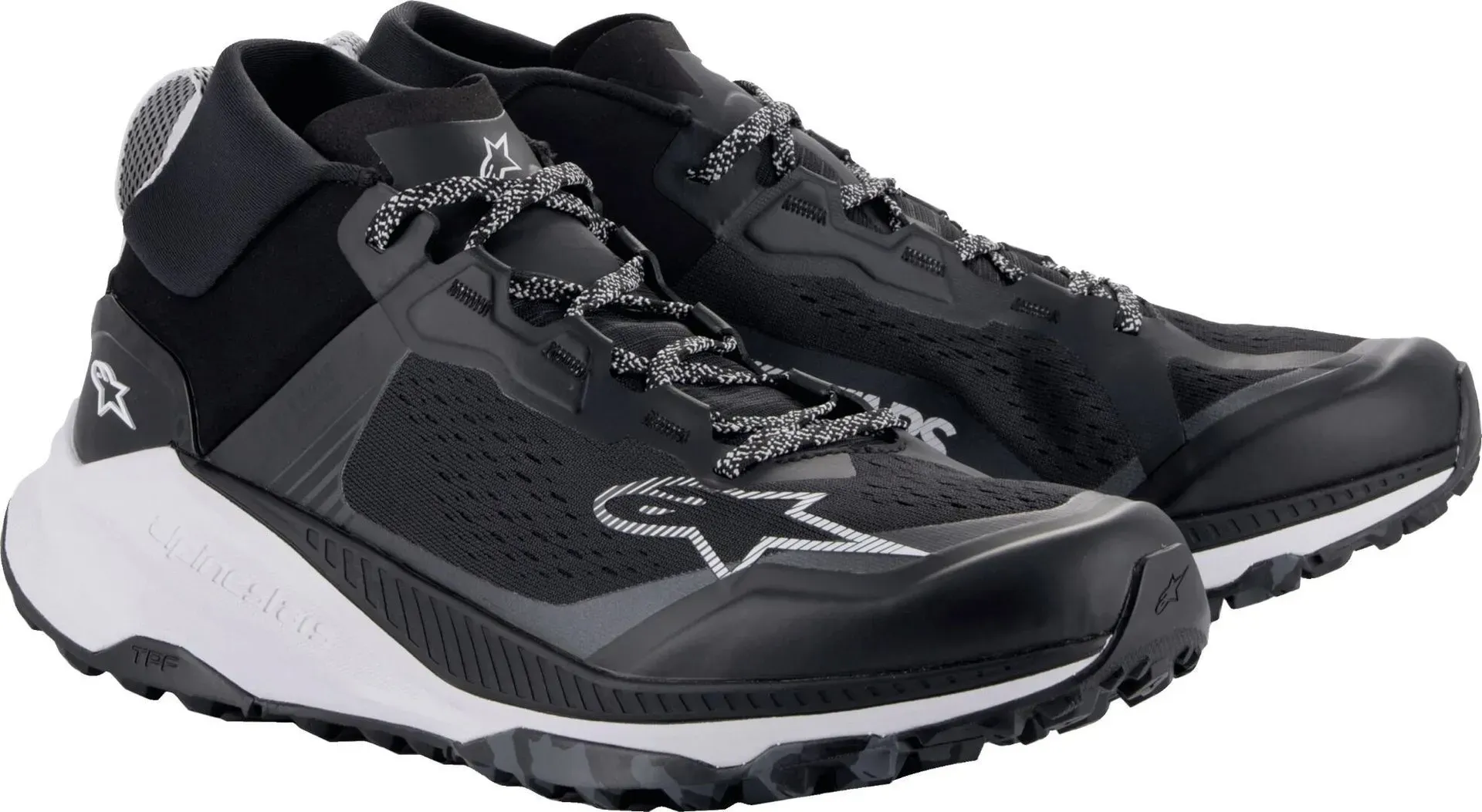 Alpinestars Meta XR V2 Schuhe, schwarz-grau-weiss, Größe 45 für Männer