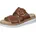Damen Slipper D0Q51 Frauen Slip On lose Einlage Mokassins Halbschuhe Slip-ons Slides Schlupfschuhe schluepfschuhe Loafer braun 24 38 EU