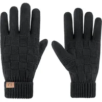 Normani Merino Handschuhe mit Design grau
