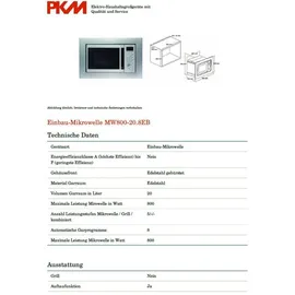 PKM MW800.8-20G-EB