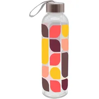 Geda Labels (INFKH) Unisex Jugend Trinkflasche Retro Muster 500ml