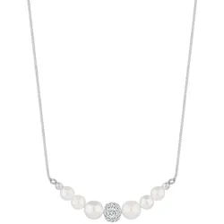Elli Synthetischen Perlen Elegant 925 Silber 45 Damen 