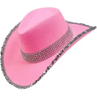 w widmann milano party fashion Partyhut Cowgirl/Cowboy rosa One Size