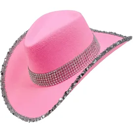 w widmann milano party fashion Partyhut Cowgirl/Cowboy rosa One Size