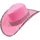 w widmann milano party fashion Partyhut Cowgirl/Cowboy rosa One Size