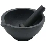 KING HOFF Gusseisen Mörser mit Stößel Ø 13 cm 6,5 cm