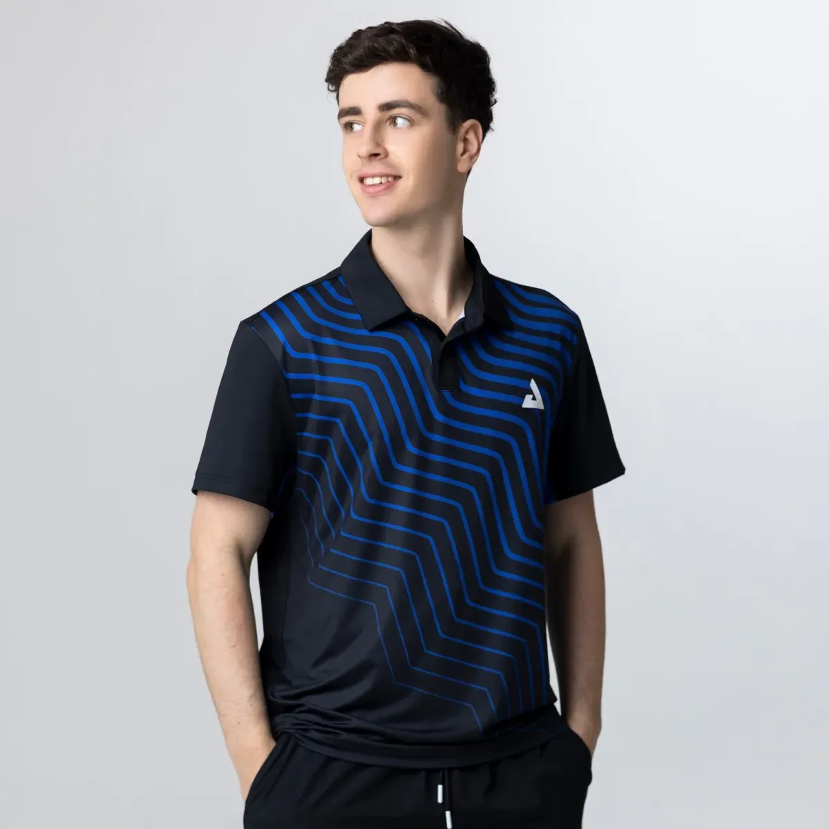 Joola Polo Waves Team 25 schwarz/blau 3XL - 3XL
