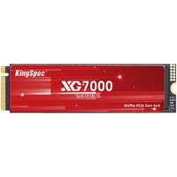 KingSpec 2TB M.2 SSD 2280 NVMe Gen4x4, Unglaubliche Lese-/Schreibgeschwindigkeit bis zu 7400/6600 MB/s, Interne M2 PCIe SSD Kompatibel mitGaming Konsole/Desktop/Gaming Laptop