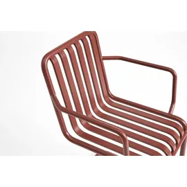 HAY Palissade Cantilever Armlehnenstuhl grau