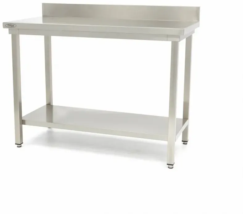 Edelstahltisch - 200 x 60 cm - einstellbare Höhe