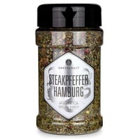 Ankerkraut Steakpfeffer Hamburg, die hanseatische Pfeffer-Mischung für den Grill, 170g im Streuer