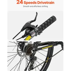 Vevor Mountainbike 29 Zoll RH 73,66 cm Unisex Trail Snow
