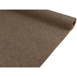 Event- und Messeteppich Rips MALTA - Braun - 1,00m x 12,50m