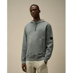 C.P. Company für Herren. 18CMSS024A005086W Erhöhtes grau-grünes Sweatshirt (L), Lässig, Baumwolle, Langarm